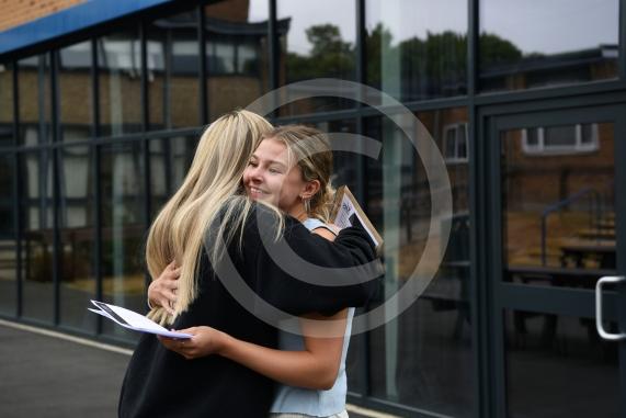 Abby Jones.A-Level results day.Furze Platt Senior School, Furze Platt Rd, Maidenhead.