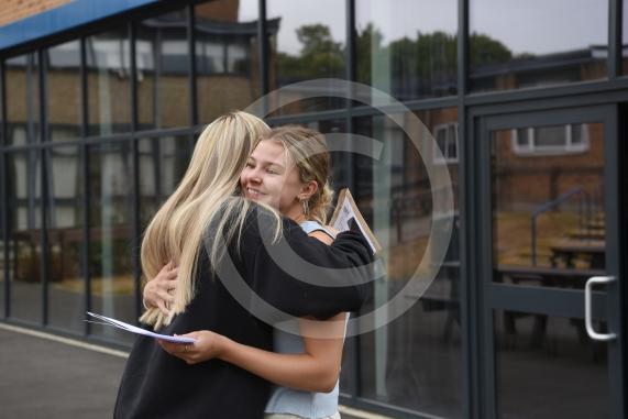 Abby Jones.A-Level results day.Furze Platt Senior School, Furze Platt Rd, Maidenhead.
