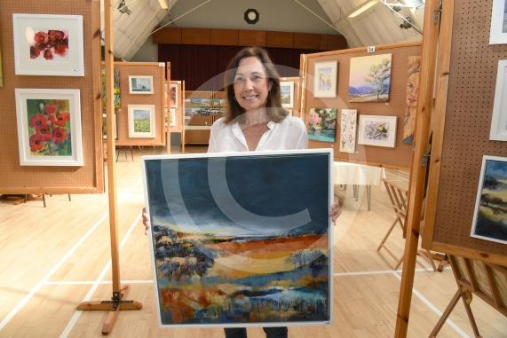 Best in show picture, Incoming Light by Sandy Herz.Cookham Arts Club summer exhibition. Pinder Hall, 2 Lower Road, Cookham