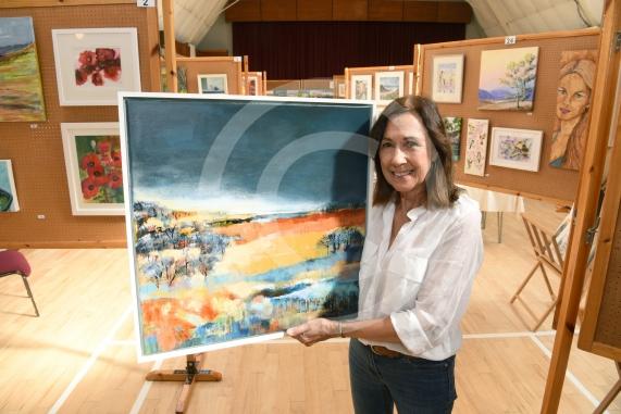 Best in show picture, Incoming Light by Sandy Herz.Cookham Arts Club summer exhibition. Pinder Hall, 2 Lower Road, Cookham