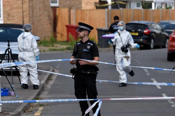 Concorde Way, Slough. A murder investigation is underway following the death of a man in Slough. A scenewatch will be in place for a number of days. 