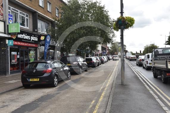 Shop owners are unhappy about a proposed bus lane outside their shops along Farnham Road, Slough