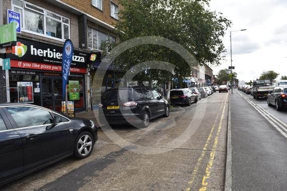 Shop owners are unhappy about a proposed bus lane outside their shops along Farnham Road, Slough