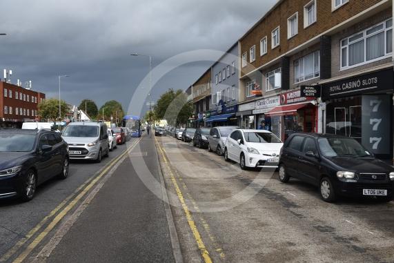 Shop owners are unhappy about a proposed bus lane outside their shops along Farnham Road, Slough