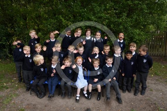 Reception Class.St Paul's C of E Combined School, Stratford Drive, Wooburn Green.