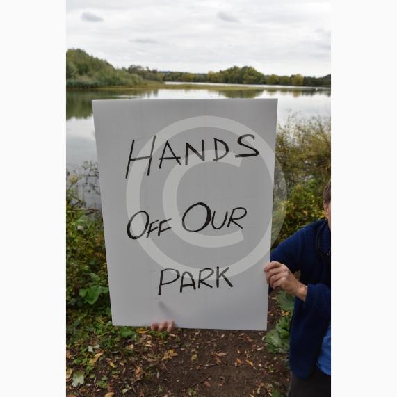 The council has come under fire for its decision to reduce the size of Little Marlow Lakes Country Park. Those against the decision feel it will give developers more rein over building plans for the site Marlow Road, Little Marlow, MARLOW