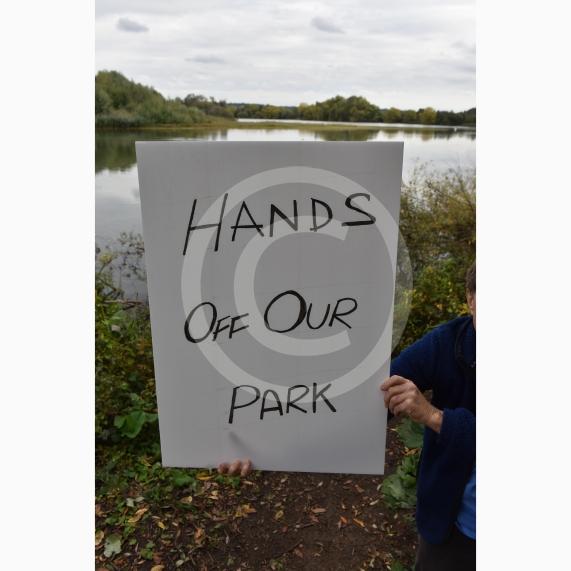 The council has come under fire for its decision to reduce the size of Little Marlow Lakes Country Park. Those against the decision feel it will give developers more rein over building plans for the site Marlow Road, Little Marlow, MARLOW