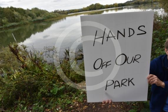 The council has come under fire for its decision to reduce the size of Little Marlow Lakes Country Park. Those against the decision feel it will give developers more rein over building plans for the site Marlow Road, Little Marlow, MARLOW