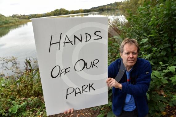 The council has come under fire for its decision to reduce the size of Little Marlow Lakes Country Park. Those against the decision feel it will give developers more rein over building plans for the site Marlow Road, Little Marlow, MARLOW