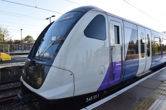 Elizabeth Line trains at Maidenhead station The line has expanded to central London 