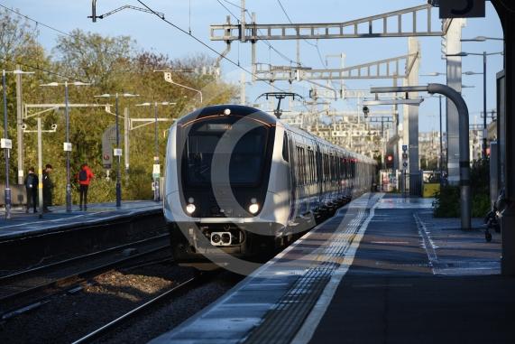 Elizabeth Line trains at Maidenhead station The line has expanded to central London 