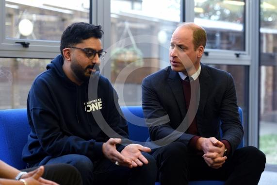 The Prince of Wales will visit Together as One (until recently known as Aik Saath) in Slough, a charity dedicated to working with young people to create positive social change in the community that celebrates its 25th anniversary this February.Together as One, 29 Church St, Slough SL1 1PLPrince William talking to Faizaan Hamid 24yrs
