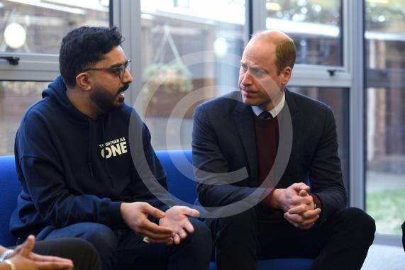 The Prince of Wales will visit Together as One (until recently known as Aik Saath) in Slough, a charity dedicated to working with young people to create positive social change in the community that celebrates its 25th anniversary this February.Together as One, 29 Church St, Slough SL1 1PLPrince William talking to Faizaan Hamid 24yrs