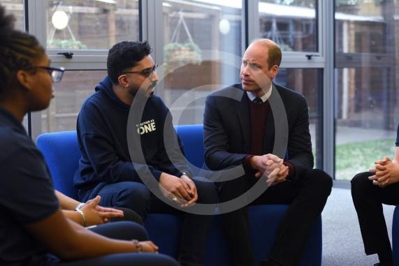 The Prince of Wales will visit Together as One (until recently known as Aik Saath) in Slough, a charity dedicated to working with young people to create positive social change in the community that celebrates its 25th anniversary this February.Together as One, 29 Church St, Slough SL1 1PLPrince William talking to Faizaan Hamid 24yrs