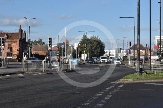 Farnham Road, Slough will receive &pound;9.2million in the latest round of Levelling Up funding.The junction of A4 Bath Road and Farnham Road, Slougfh