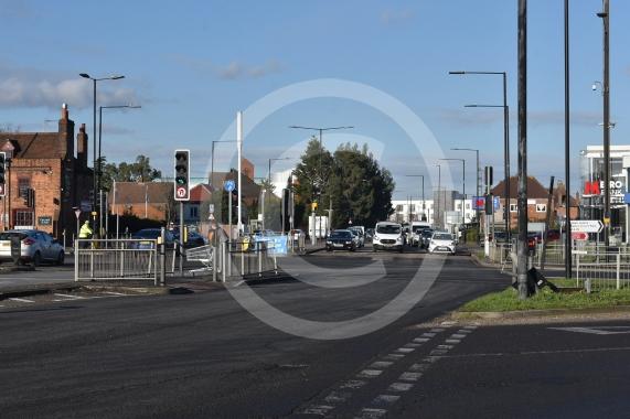 Farnham Road, Slough will receive &pound;9.2million in the latest round of Levelling Up funding.The junction of A4 Bath Road and Farnham Road, Slougfh