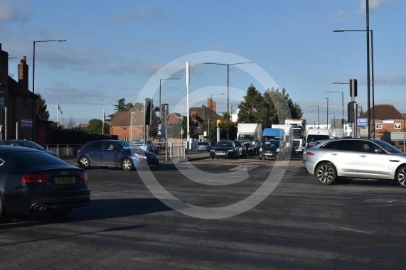 Farnham Road, Slough will receive &pound;9.2million in the latest round of Levelling Up funding.The junction of A4 Bath Road and Farnham Road, Slougfh