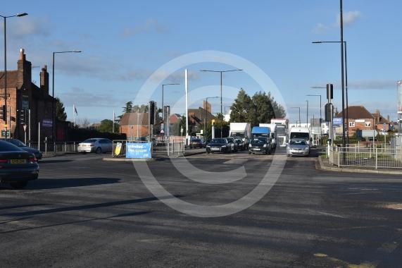 Farnham Road, Slough will receive &pound;9.2million in the latest round of Levelling Up funding.The junction of A4 Bath Road and Farnham Road, Slougfh