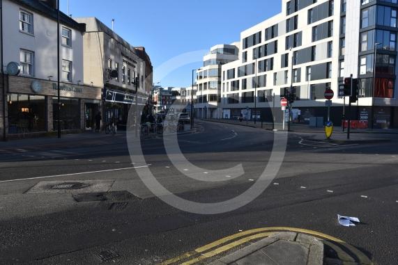 The council are planning road works for the coming months in the Slough town centre.Junction of High Street and William Street, Slough