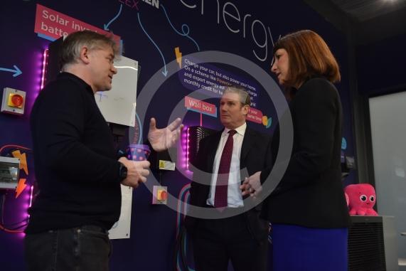 Keir Starmer, Leader of the Labour Party and Rachel Reeves, Shadow Chancellor of the Exchequer, will travel to East Berkshire to visit Octopus, a renewable energy company. Keir Starmer, Rachel Reeves, CEO Greg Jackson