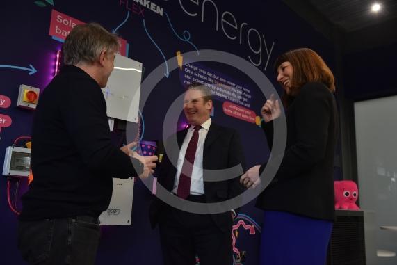 Keir Starmer, Leader of the Labour Party and Rachel Reeves, Shadow Chancellor of the Exchequer, will travel to East Berkshire to visit Octopus, a renewable energy company. Keir Starmer, Rachel Reeves, CEO Greg Jackson