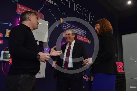 Keir Starmer, Leader of the Labour Party and Rachel Reeves, Shadow Chancellor of the Exchequer, will travel to East Berkshire to visit Octopus, a renewable energy company. Keir Starmer, Rachel Reeves, CEO Greg Jackson