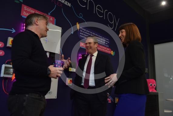 Keir Starmer, Leader of the Labour Party and Rachel Reeves, Shadow Chancellor of the Exchequer, will travel to East Berkshire to visit Octopus, a renewable energy company. Keir Starmer, Rachel Reeves, CEO Greg Jackson