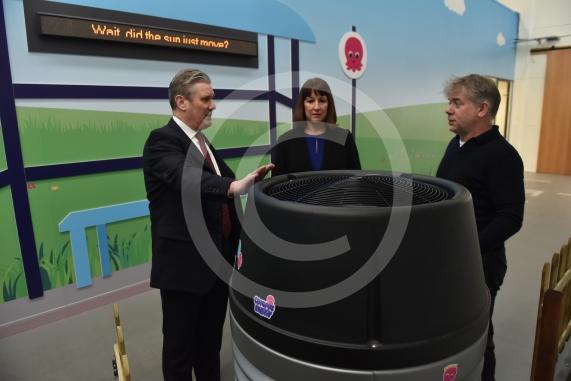 Keir Starmer, Leader of the Labour Party and Rachel Reeves, Shadow Chancellor of the Exchequer, will travel to East Berkshire to visit Octopus, a renewable energy company. Keir Starmer, Rachel Reeves, CEO Greg Jackson