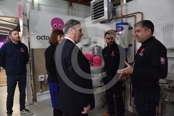 Keir Starmer, Leader of the Labour Party and Rachel Reeves, Shadow Chancellor of the Exchequer, will travel to East Berkshire to visit Octopus, a renewable energy company. 