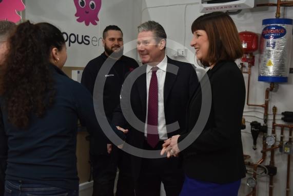 Keir Starmer, Leader of the Labour Party and Rachel Reeves, Shadow Chancellor of the Exchequer, will travel to East Berkshire to visit Octopus, a renewable energy company. 