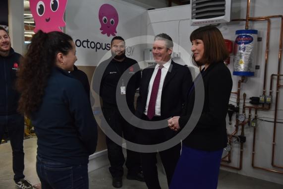Keir Starmer, Leader of the Labour Party and Rachel Reeves, Shadow Chancellor of the Exchequer, will travel to East Berkshire to visit Octopus, a renewable energy company. 