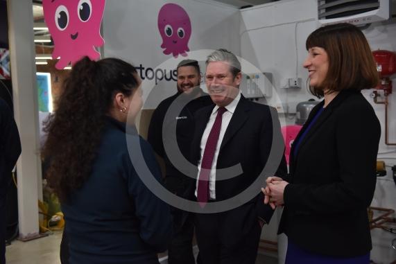 Keir Starmer, Leader of the Labour Party and Rachel Reeves, Shadow Chancellor of the Exchequer, will travel to East Berkshire to visit Octopus, a renewable energy company. 