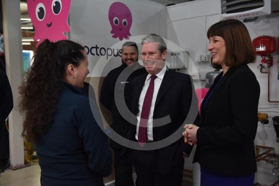 Keir Starmer, Leader of the Labour Party and Rachel Reeves, Shadow Chancellor of the Exchequer, will travel to East Berkshire to visit Octopus, a renewable energy company. 