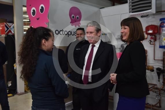 Keir Starmer, Leader of the Labour Party and Rachel Reeves, Shadow Chancellor of the Exchequer, will travel to East Berkshire to visit Octopus, a renewable energy company. 