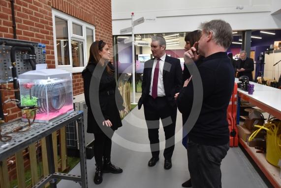 Keir Starmer, Leader of the Labour Party and Rachel Reeves, Shadow Chancellor of the Exchequer, will travel to East Berkshire to visit Octopus, a renewable energy company. 