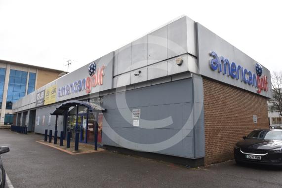 Plans have been submitted to Slough Borough Council to redevelop American Golf into flats. American Golf, 175 Bath Road, SL1 4AA