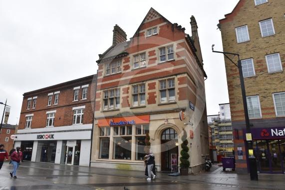High Street, Slough.Proposal for conversion of existing commercial first, second and loft floor into 4 X Studio Flats & 1 X One Bedroom Flat & 1 X Two Bedroom Flat” at 122-124 High Street, Slough, SL1 1JQ.