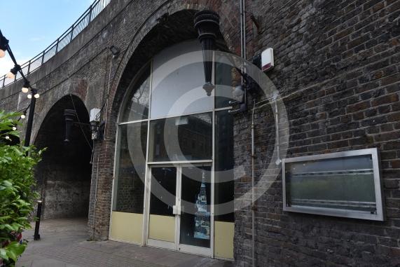 The two arches at unit numbers 19-21 fronting Goswell Hill have gone through a 'change of use' process which will allow it to become a food outlet.