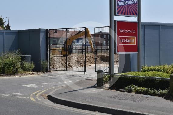 The former Sainsbury&rsquo;s site at 149 Farnham Road, Slough. A Big Yellow Storage three-storey building is replacing the supermarket. 