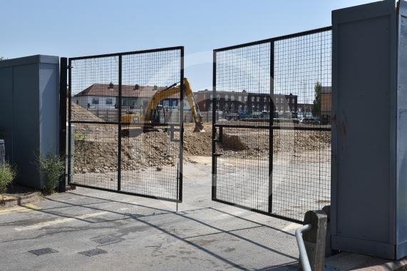 The former Sainsbury&rsquo;s site at 149 Farnham Road, Slough. A Big Yellow Storage three-storey building is replacing the supermarket. 