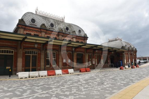 Slough train station forecourt - Northern Forecourt entrance