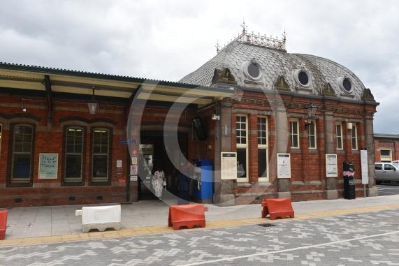 Slough train station forecourt - Northern Forecourt entrance