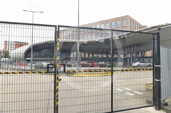 Updated photos of the destroyed Slough Bus Station, currently being used as a car park. Photo by Emma Sheppard