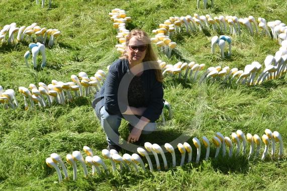 Archaeologists at the University of Reading and volunteers are set to embark on another round of excavations at the site of an Anglo-Saxon 8th-century monastery next to Holy Trinity Church in Cookham, Berkshire. Artist Phyllida Shelley