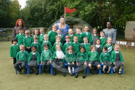 LtoR Class Teacher Mrs Jenny Sakal, Teaching Assistant Mrs Charley Hughes and Teaching Assistant Mrs Morayo Benson. Oak Class.Alwyn Infant & Nursery School, Mulberry Walk, Maidenhead.