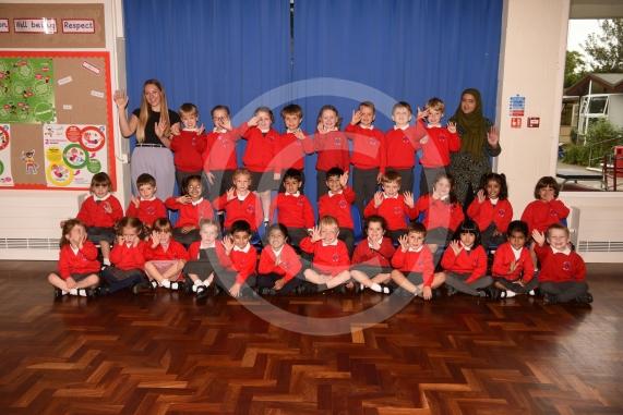 LtoR Class Teacher Miss Isabel Turner and Teaching Assistant Mrs Reefat Bi. Bumblebee Class.Furze Platt Infant School, Oaken Grove, Maidenhead