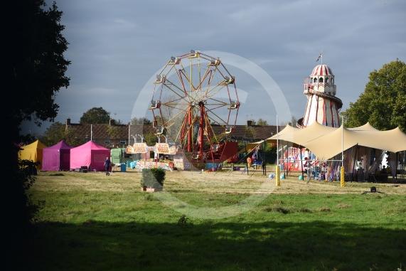 A fun fair in the old Burnham secondary school grounds. This is the film location of Netflix&rsquo;s Heartstoppers. Stomp Road, Burnham