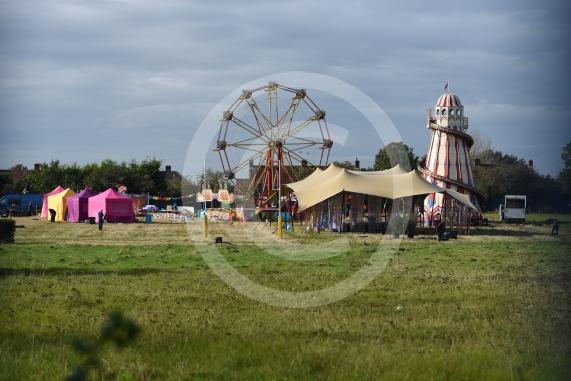 A fun fair in the old Burnham secondary school grounds. This is the film location of Netflix&rsquo;s Heartstoppers. Stomp Road, Burnham