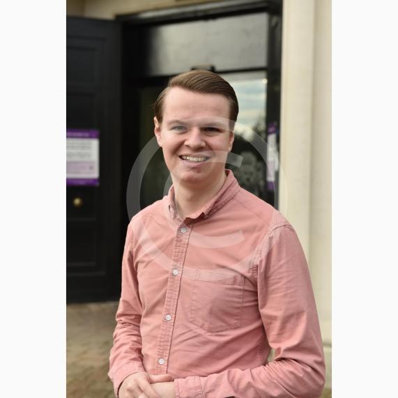 Cllr Josh Reynolds has warned the community about scams. Mhead town hall