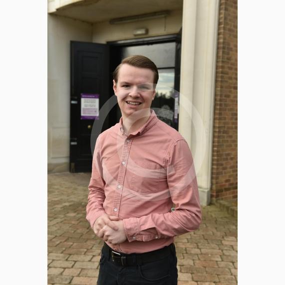 Cllr Josh Reynolds has warned the community about scams. Mhead town hall